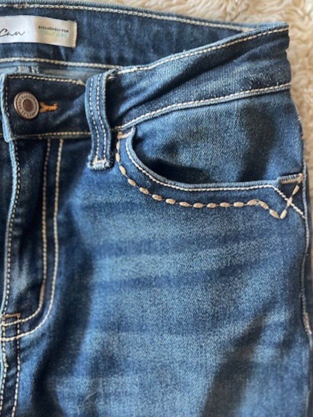 KanCan Boot Cut Stretch Five Pocket Comfort Fit Denim Jeans Woman's 28 - Picture 7 of 12